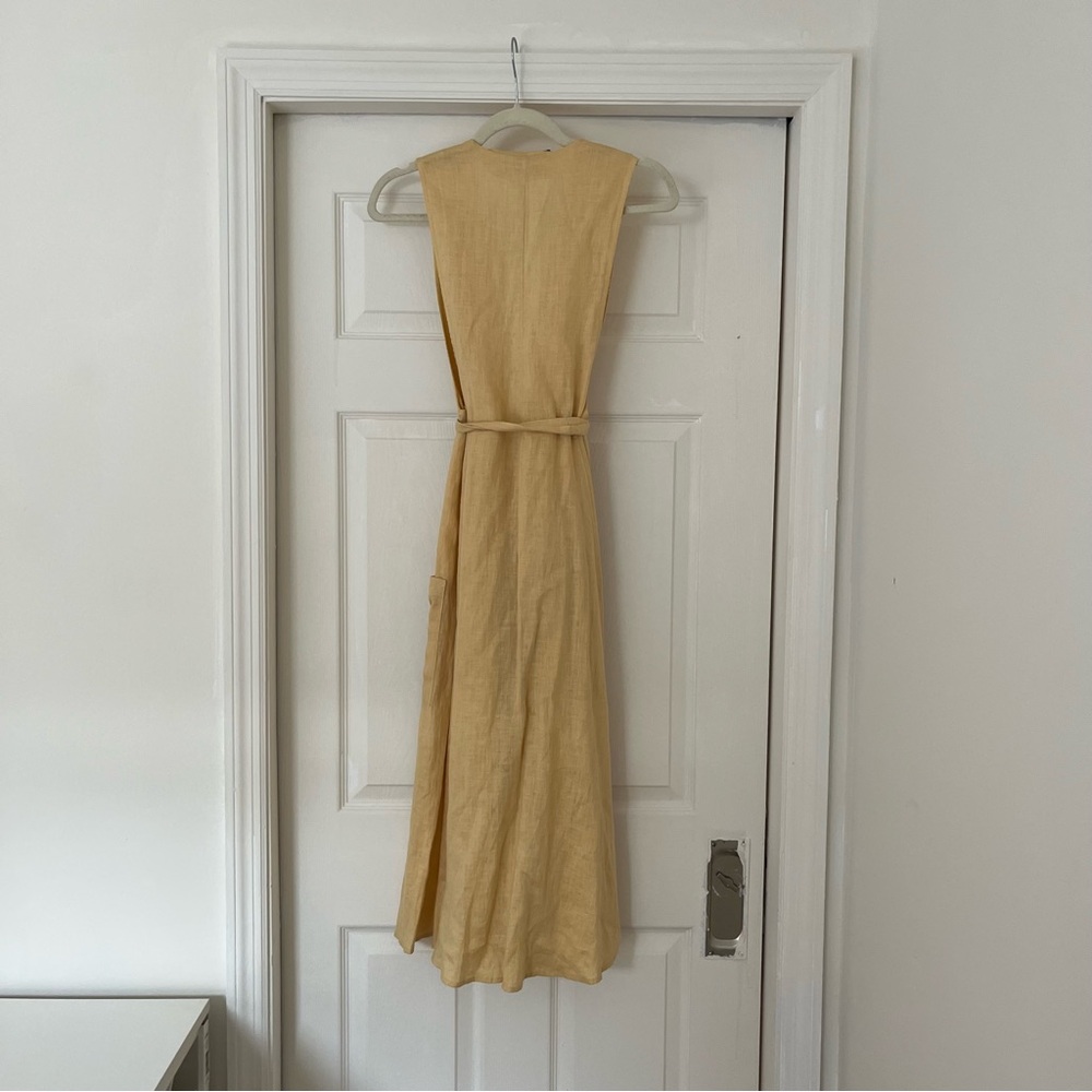 Reformation Button down Yellow Dress - Picture 11 of 11